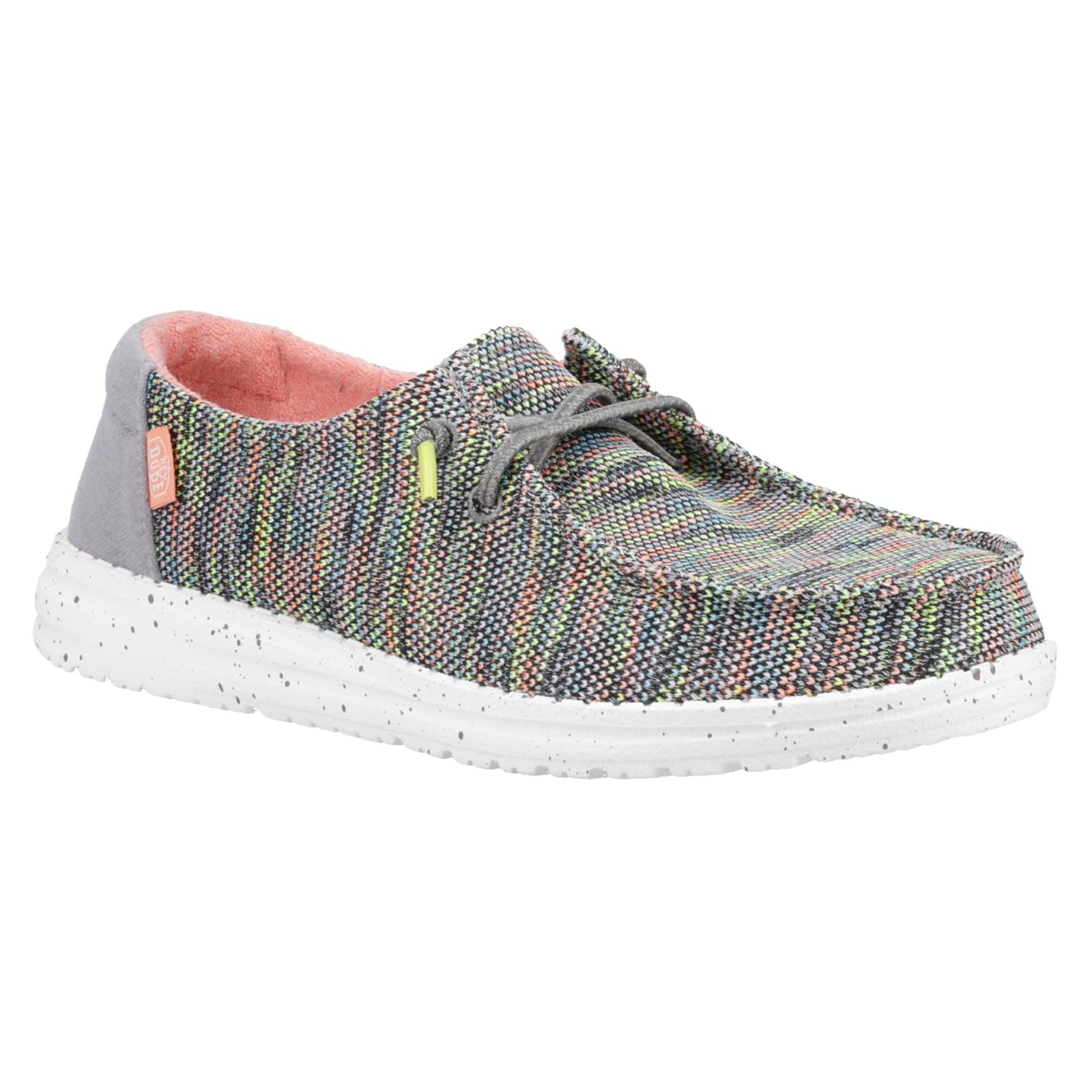 HEYDUDE Wendy Sox Damen Pfau Rosa Loafers
