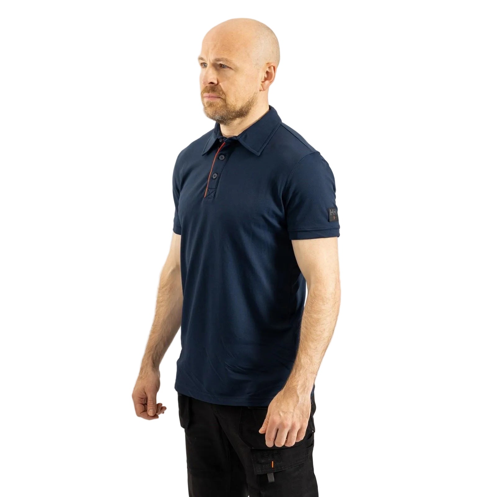 Helly Hansen Workwear Kensington Tech Herren Blaues Poloshirt