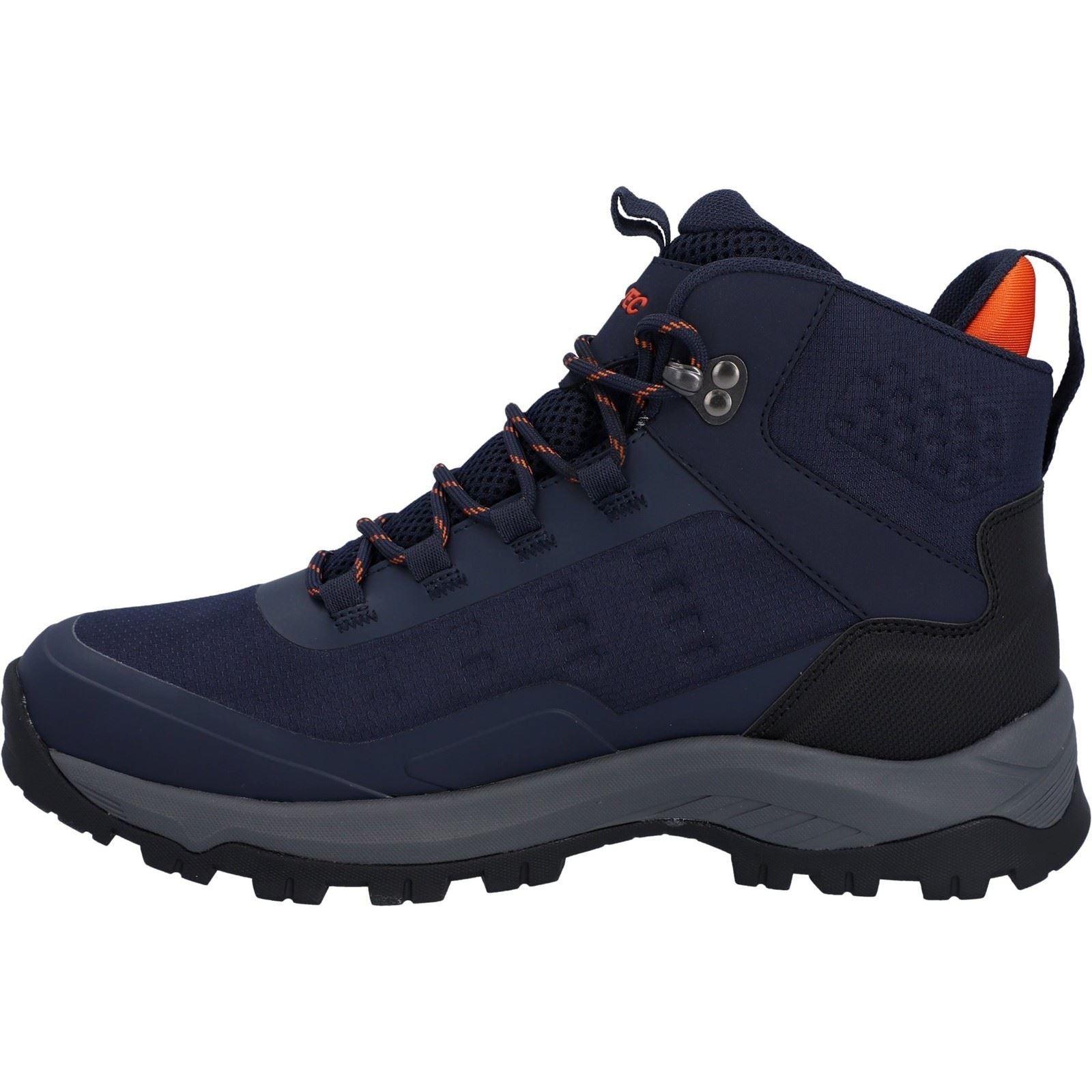 Hi-Tec Storm Expedition Sport Herren Wanderschuhe Aus Polyurethan In Marineblau/Orange