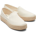 TOMS Carolina 100% Baumwolle Damen Natur Espadrilles