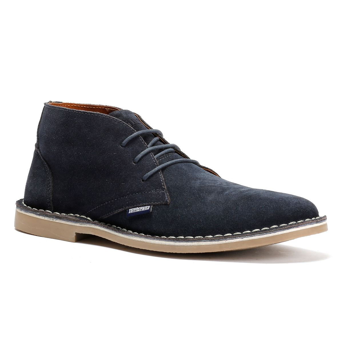 Lambretta Chiswick Wildleder Herrenblaue Stiefel