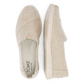 TOMS Alpargata Plus Heritage Canvas Damen Espadrilles In Beige