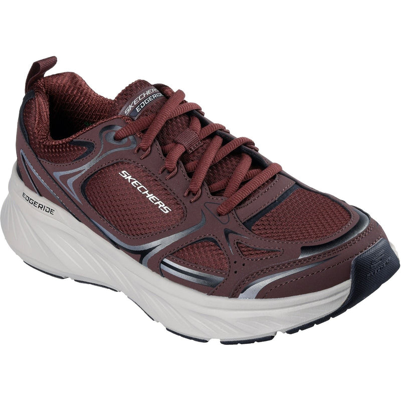 Skechers Edgeride Exodis Herren Burgunder Turnschuhe