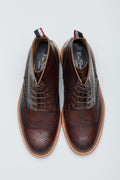 Ben Sherman Arthur Braune Herrenstiefel Aus Leder