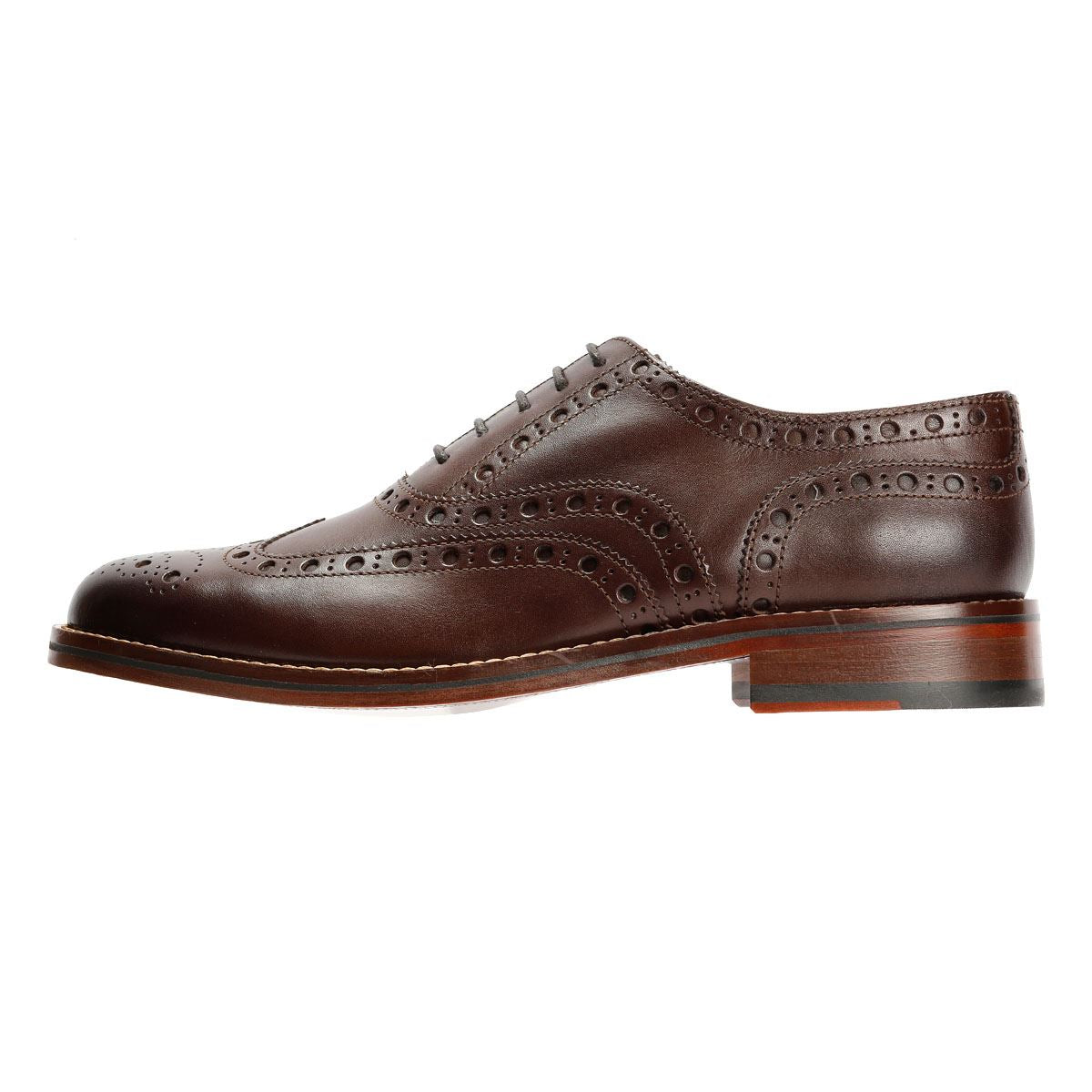 Chapman & Moore Oxford Brogue Herren Leder Braune Schnürschuhe