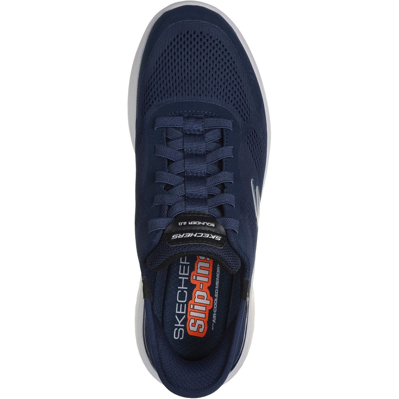 Skechers Bounder 2.0 Emerged Textile Herren Navy Sneakers