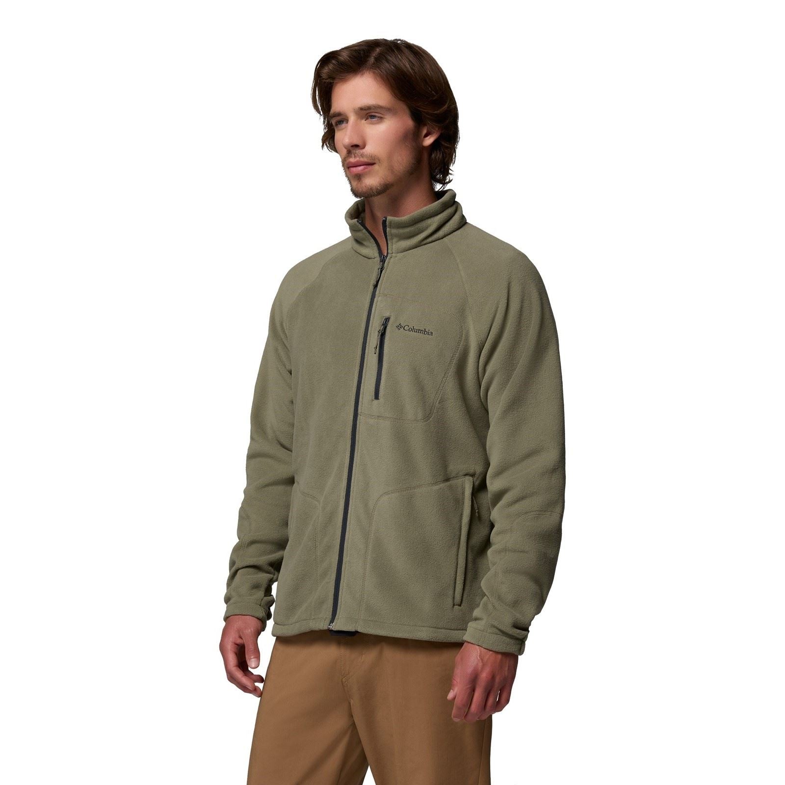Columbia Fast Trek II Full Zip Herren Grüne Fleecejacke