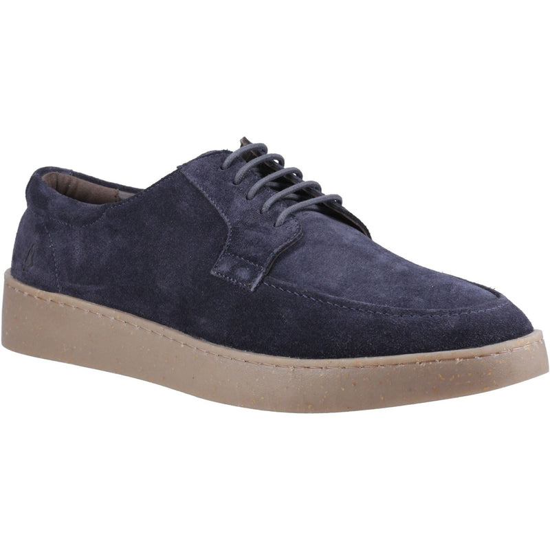 Hush Puppies Rafael Herren Wildleder Halbschuhe In Marineblau Mit Schnürung