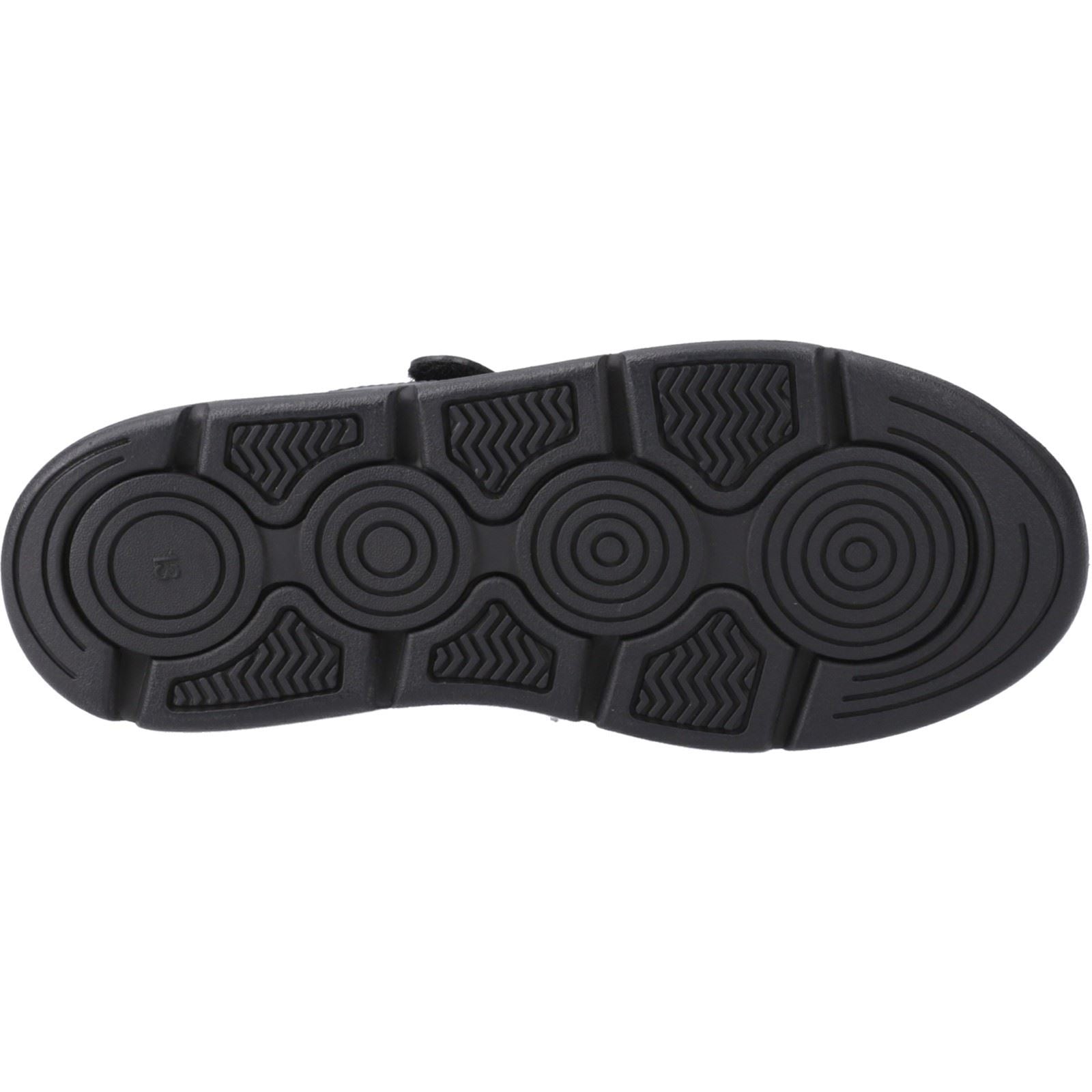 Hush Puppies Alfie Bungee Jnr Lederschuhe Für Jungen In Schwarz