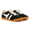 Gola Elan Wildleder Damen Sneaker In Schwarz