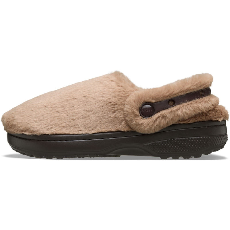 Crocs Classic Unfurgettable Polyester Damen Milchschokoladen Clogs