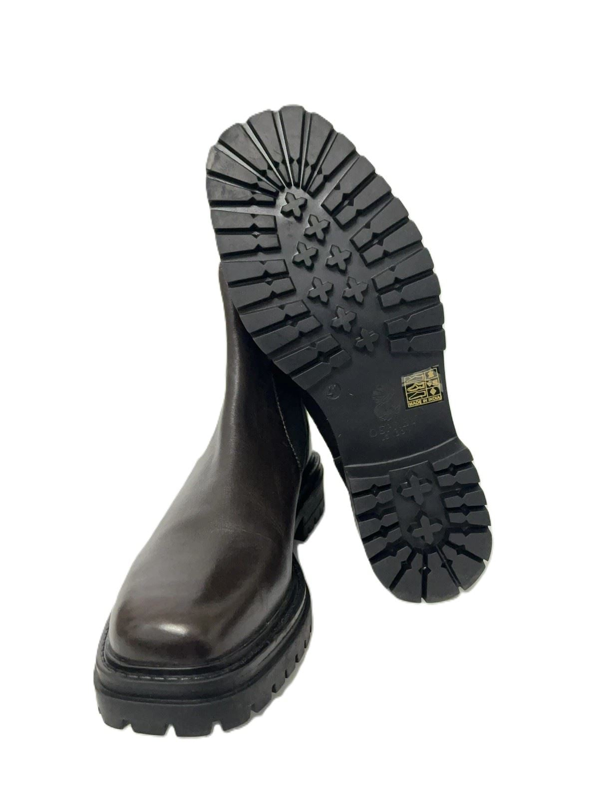 Osprey London The Guildford Chelsea Leder Damen Braune Stiefel