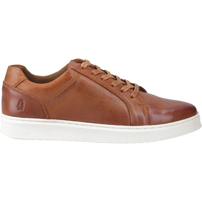 Hush Puppies Madden Herren Tan Ledersneaker