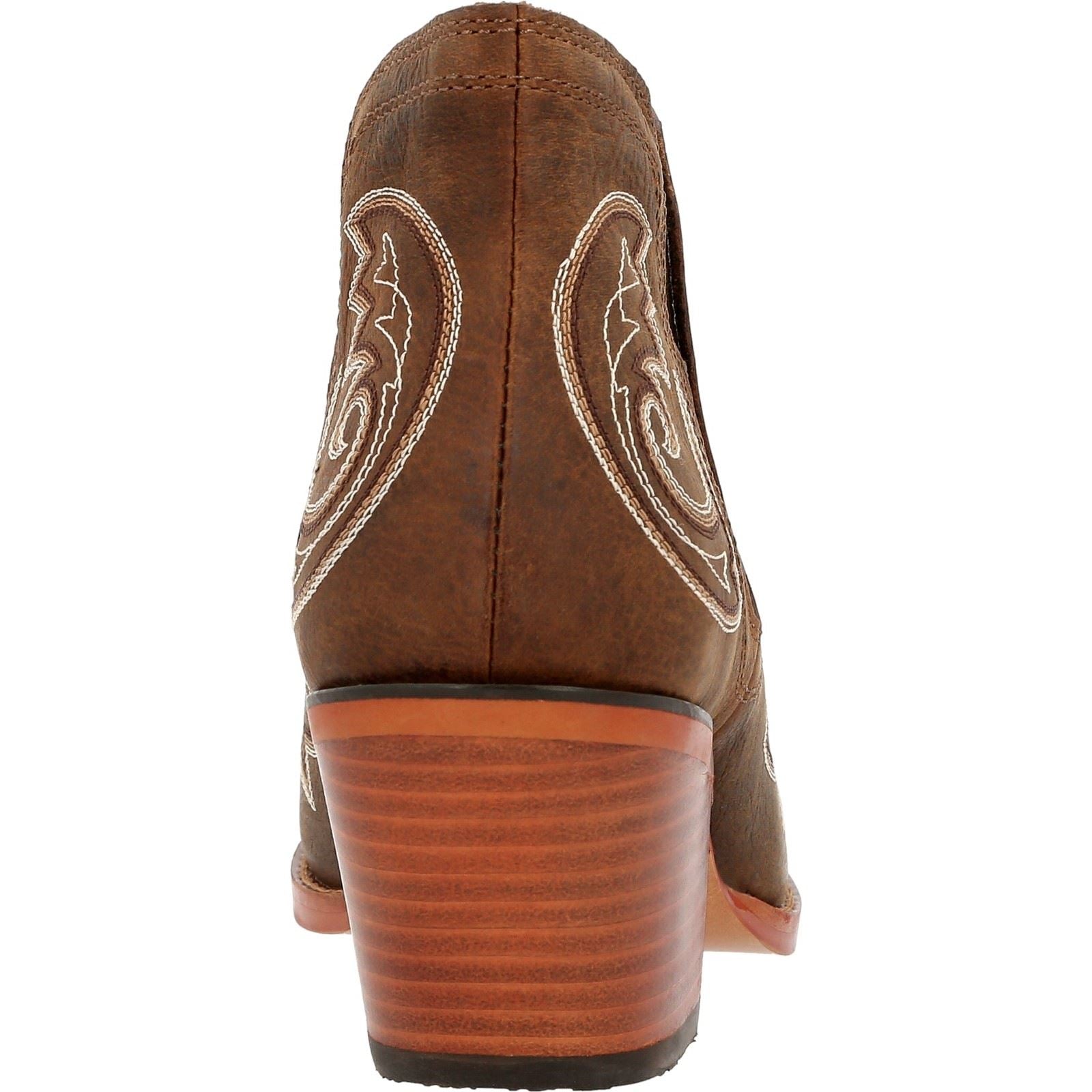 Durango Crush Leder Damen Kaffee Stiefel