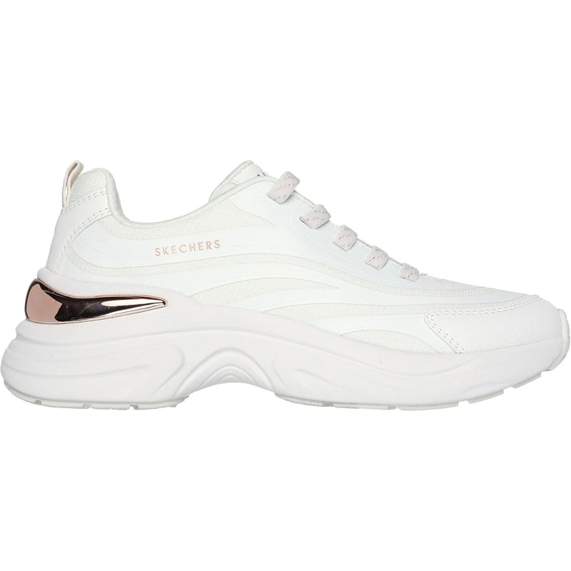 Skechers Hazel Step N Flow Synthetische Damen-Sneaker In Weiß