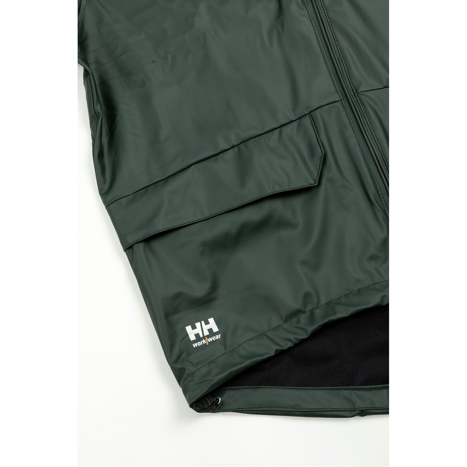 Helly Hansen Workwear Voss Unisex Erwachsene Grüne Regenjacke