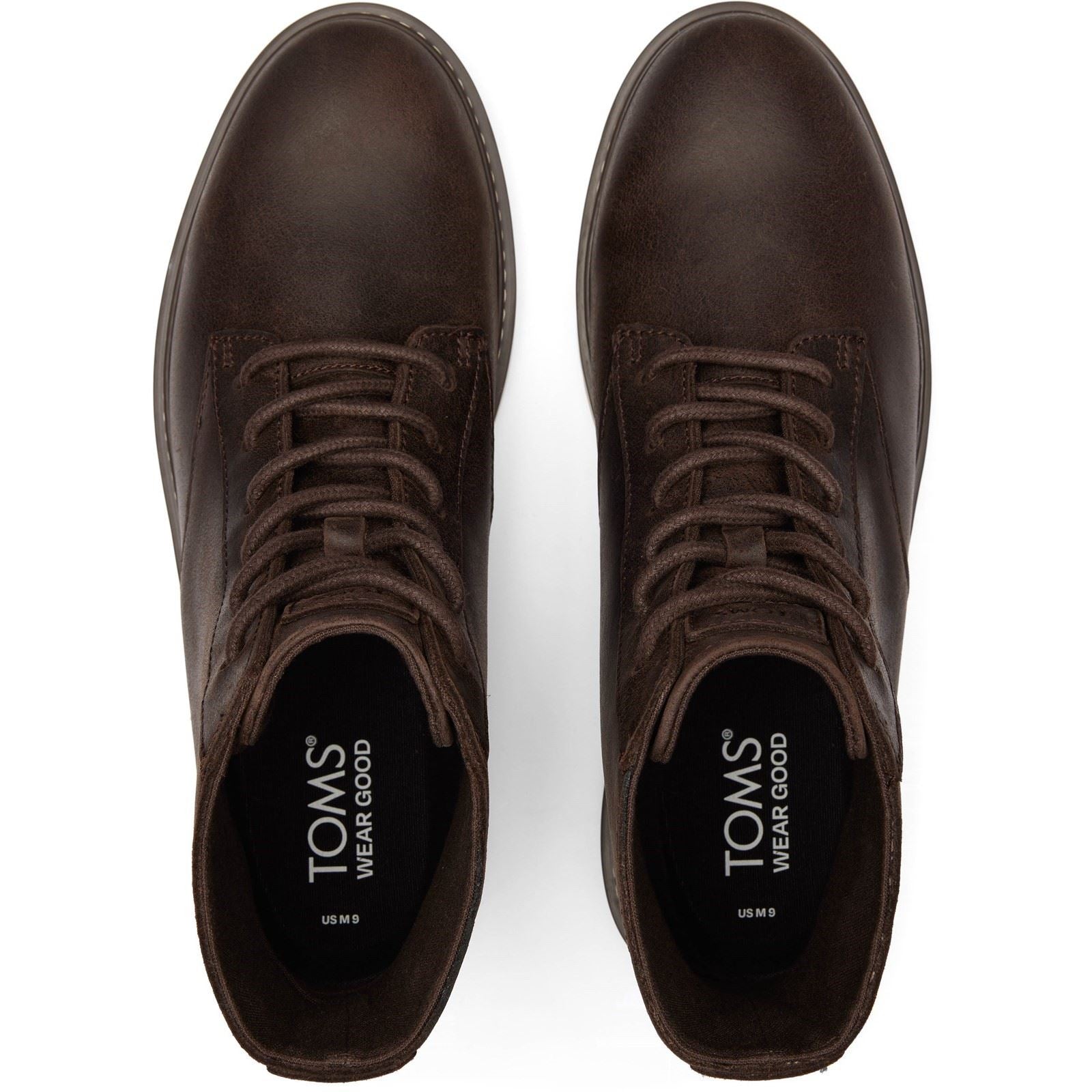 TOMS Navi TRVL Lite Ranger Leder Herren Dunkelbraune Stiefel