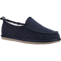 Hush Puppies Charles Wildleder Herren Hausschuhe In Marineblau