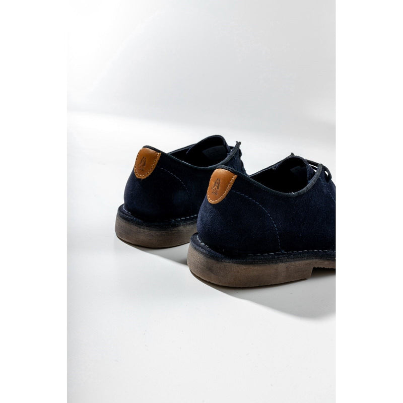 Hush Puppies Scout Wildleder Herren Navy Schnürschuhe