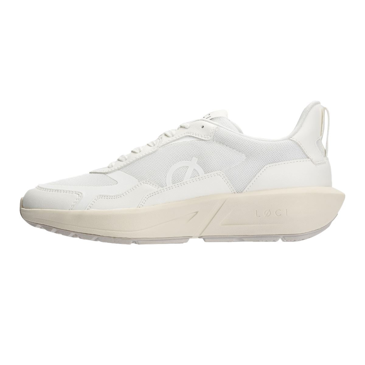 LØCI FLØ Plastik Weiße Sneakers