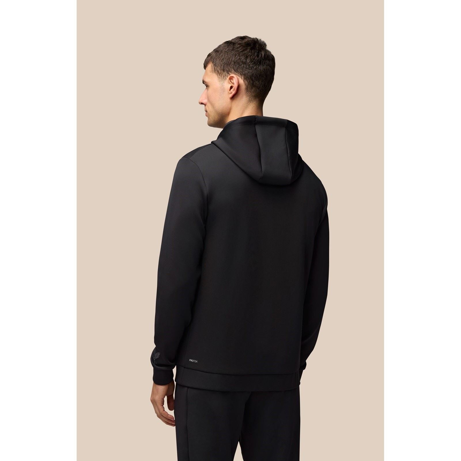 Castore Scuba Hoody Polyester Herren Schwarze Kapuzenpullover