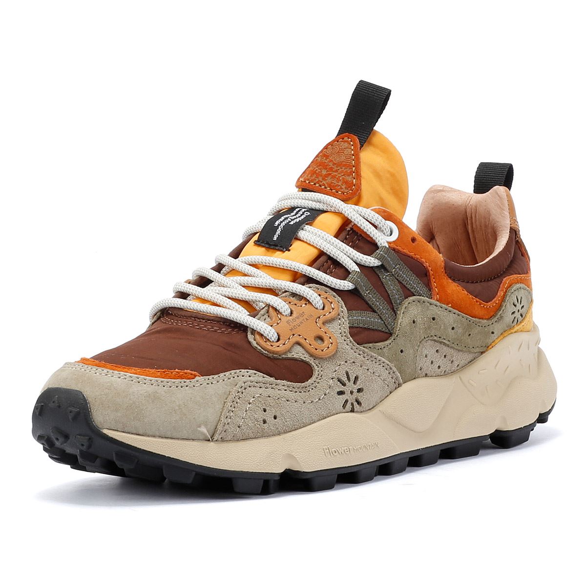 Flower Mountain Yamano 3 Wildleder Braune Turnschuhe