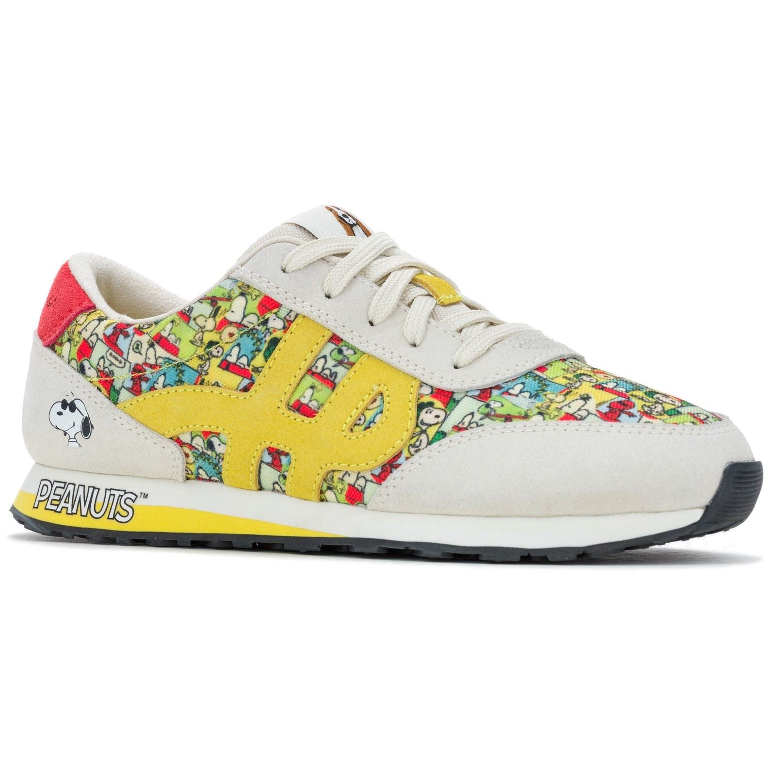 Hush Puppies SEVENTY8 Peanuts Leder Damen Peanuts Print Sneakers
