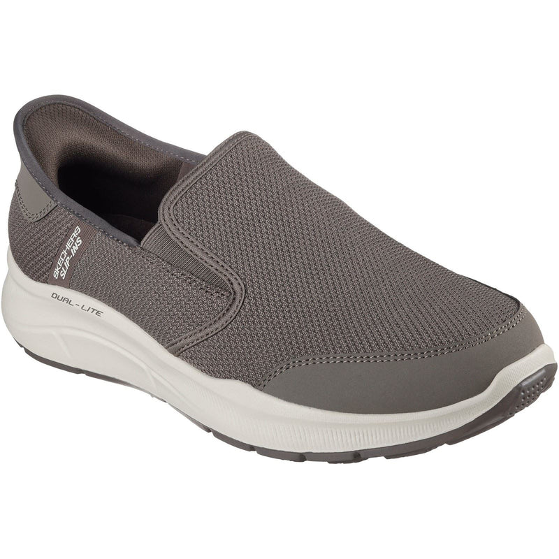 Skechers Equalizer 5.0 Drayze Herren Sneaker Aus Polyester In Taupe