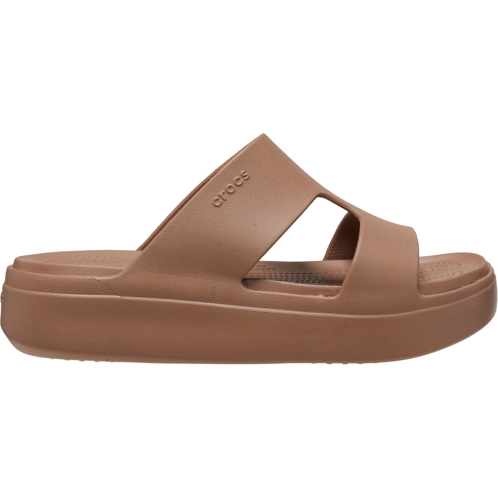 Crocs Getaway Platform H-Strap Eva Damen Latte Sandalen