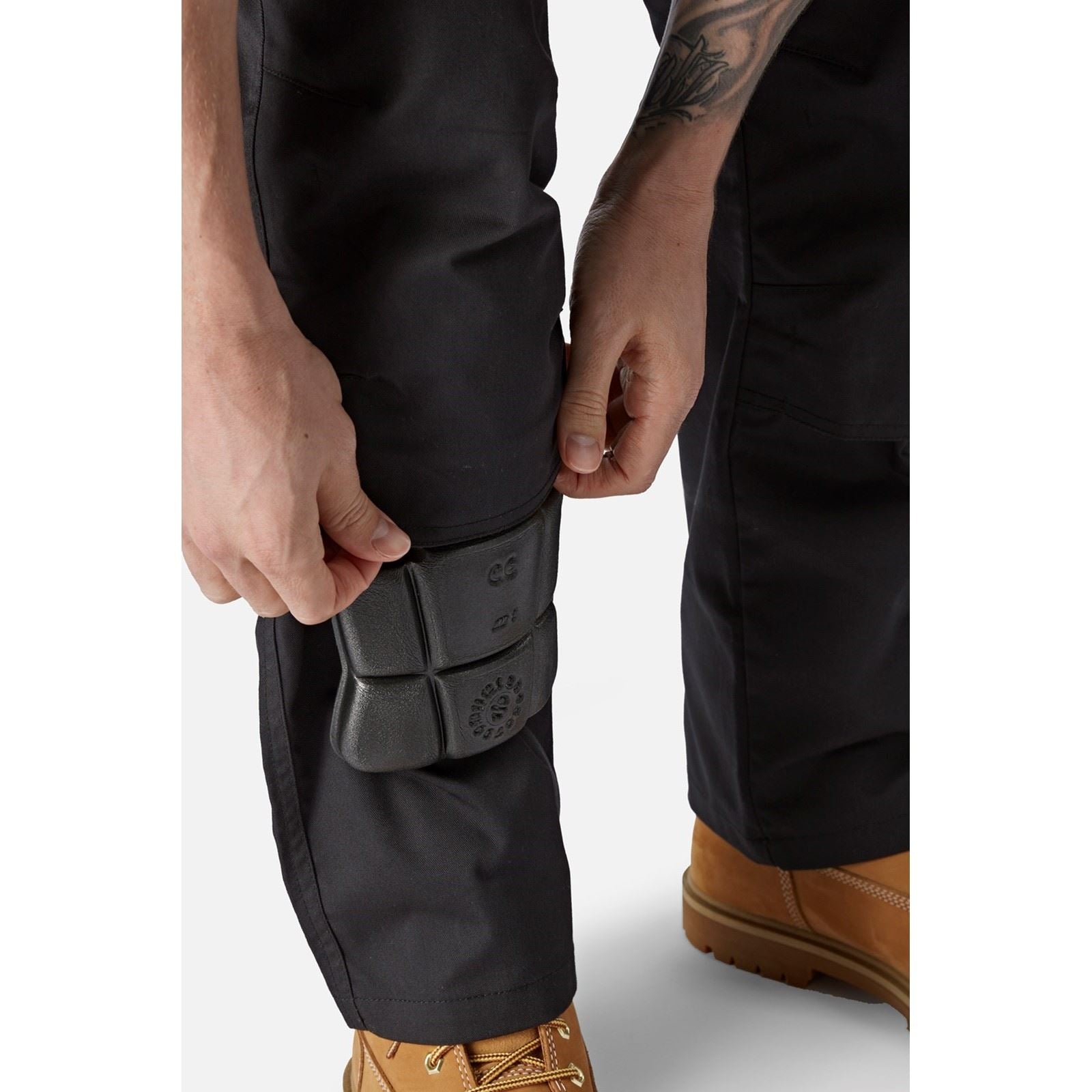 Dickies Action Flex Polyester Herren Schwarze Outdoor Hosen