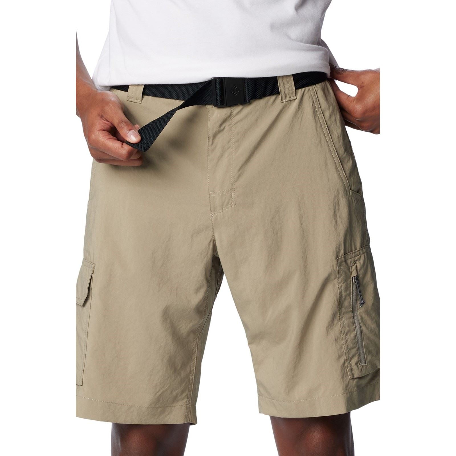 Columbia Silver Ridge Utility Cargo Short Polyester Herren Braune Knielange Shorts