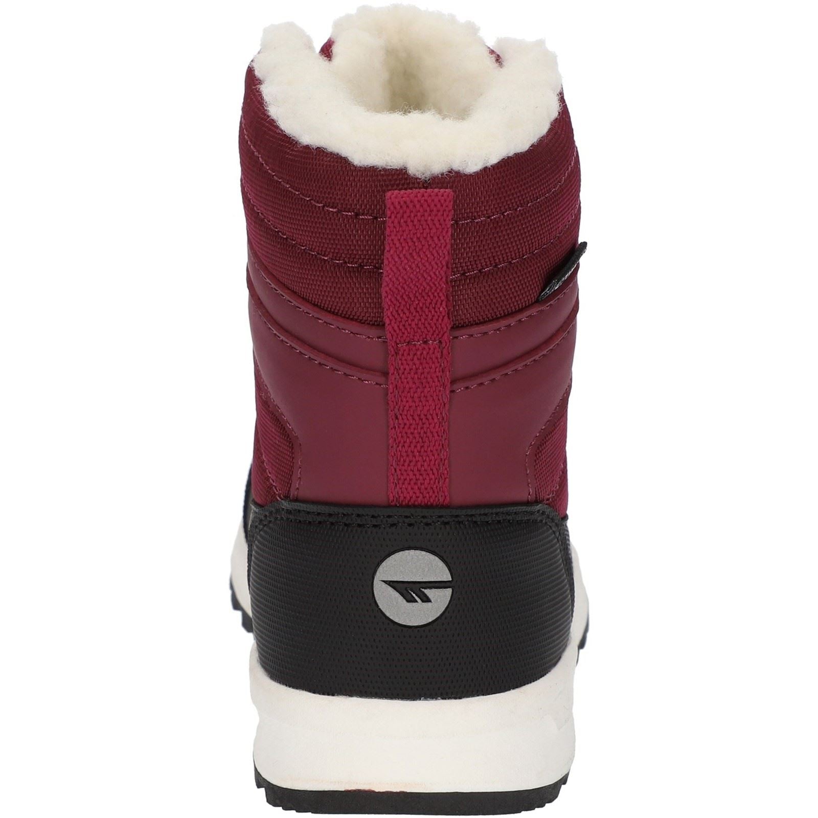 Hi-Tec Leo Nylon Winterstiefel für Kinder Unisex in Beerenfarbe bis zur Mitte der Wade
