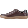 Hush Puppies Colton Herren Sneaker Aus Leder In Kaffeebraun