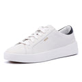 Boss Belwar Tennis Tumble Weiße Ledersneaker Für Herren