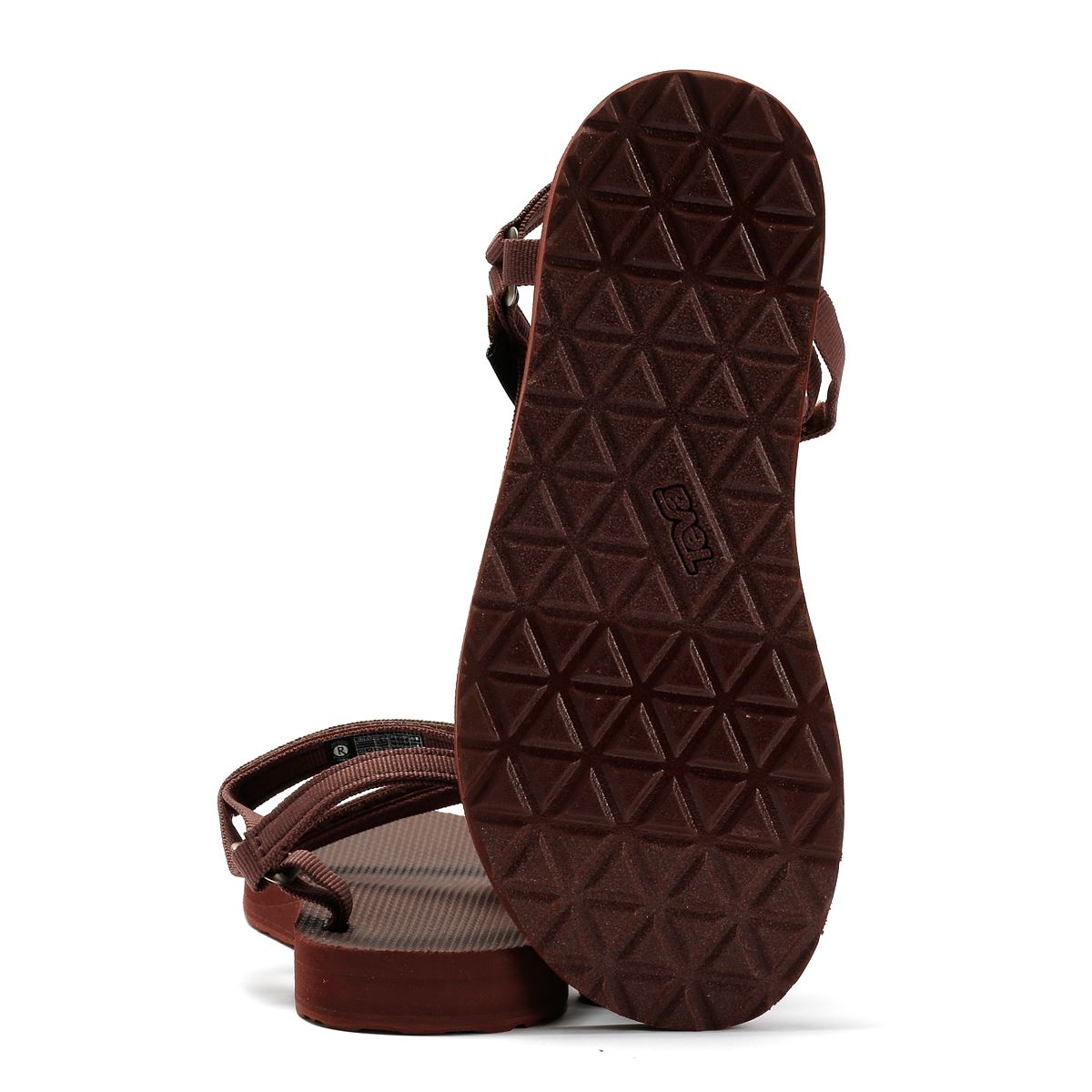 Teva Original Universal Slim Damen Rote Sandalen