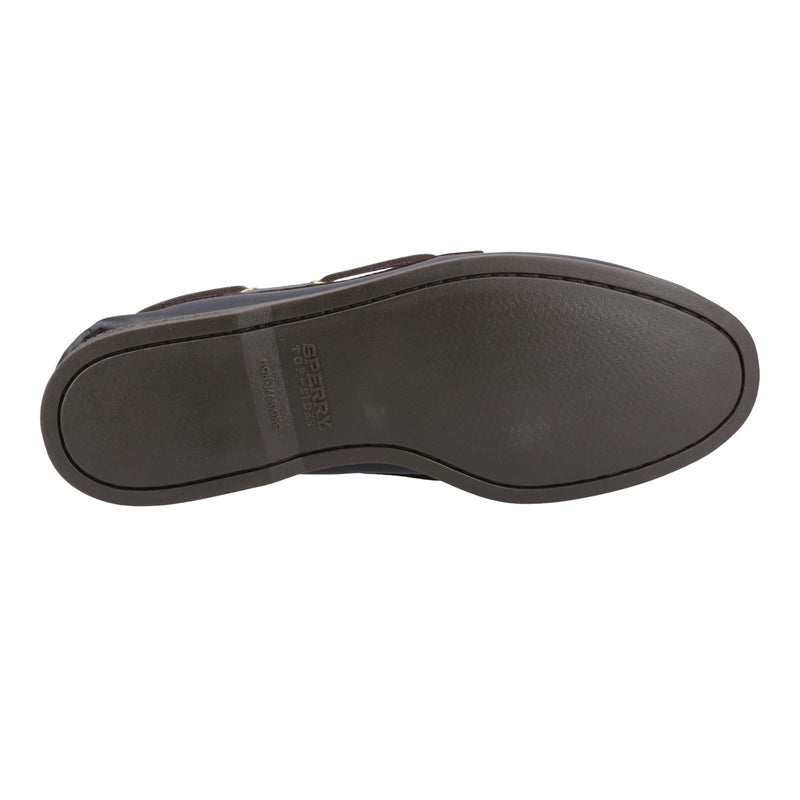 Sperry Authentic 2 Eye Herren Bootsschuhe Aus Leder In Amaretto/Schwarz