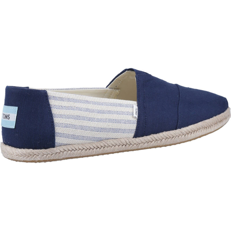 TOMS Alpargata Rope 100% Baumwolle Herren Navy Espadrilles