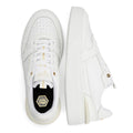 Cruyff Endorsed Tennis Leder Herren Weiße Sneakers