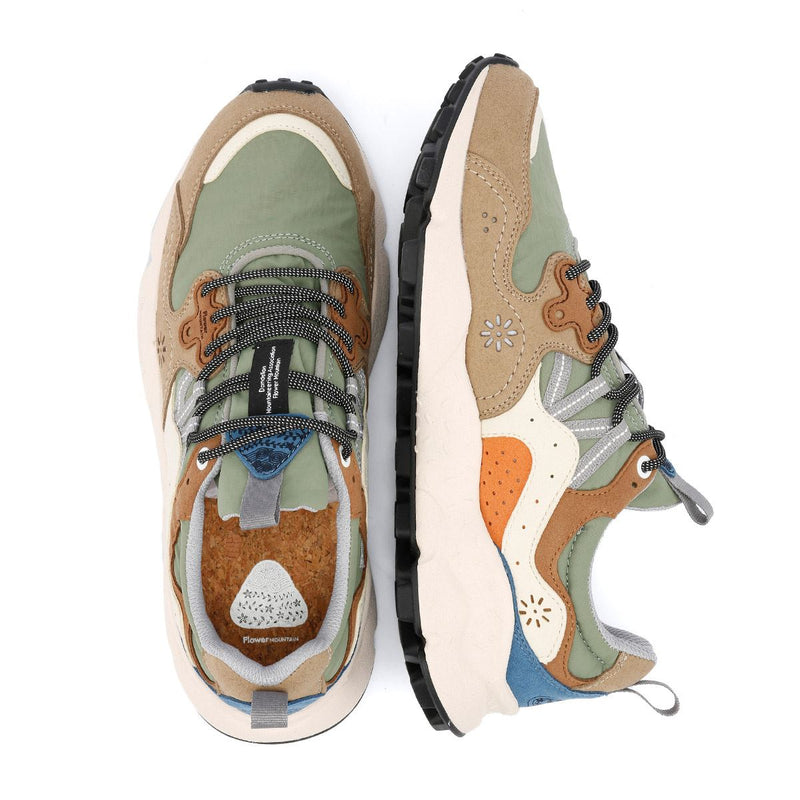 Flower Mountain Yamano 3 Herren Grüne Turnschuhe