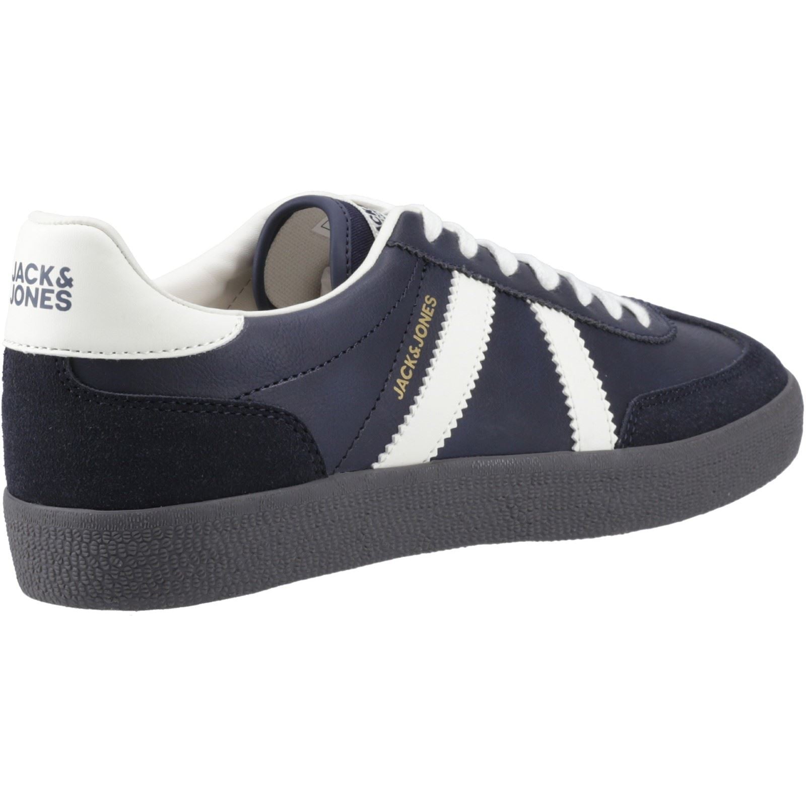 Jack & Jones Mambo Special Herren Sneaker aus Polyurethan in Marineblau/Marshmallow