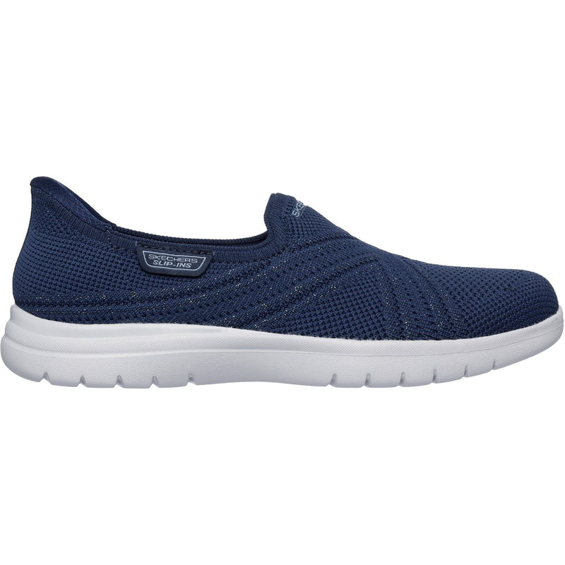 Skechers On-the-GO Flex Excellency Textile Damen Navy Sneakers