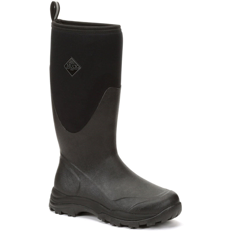 Muck Boots Outpost Schwarze Gummistiefel