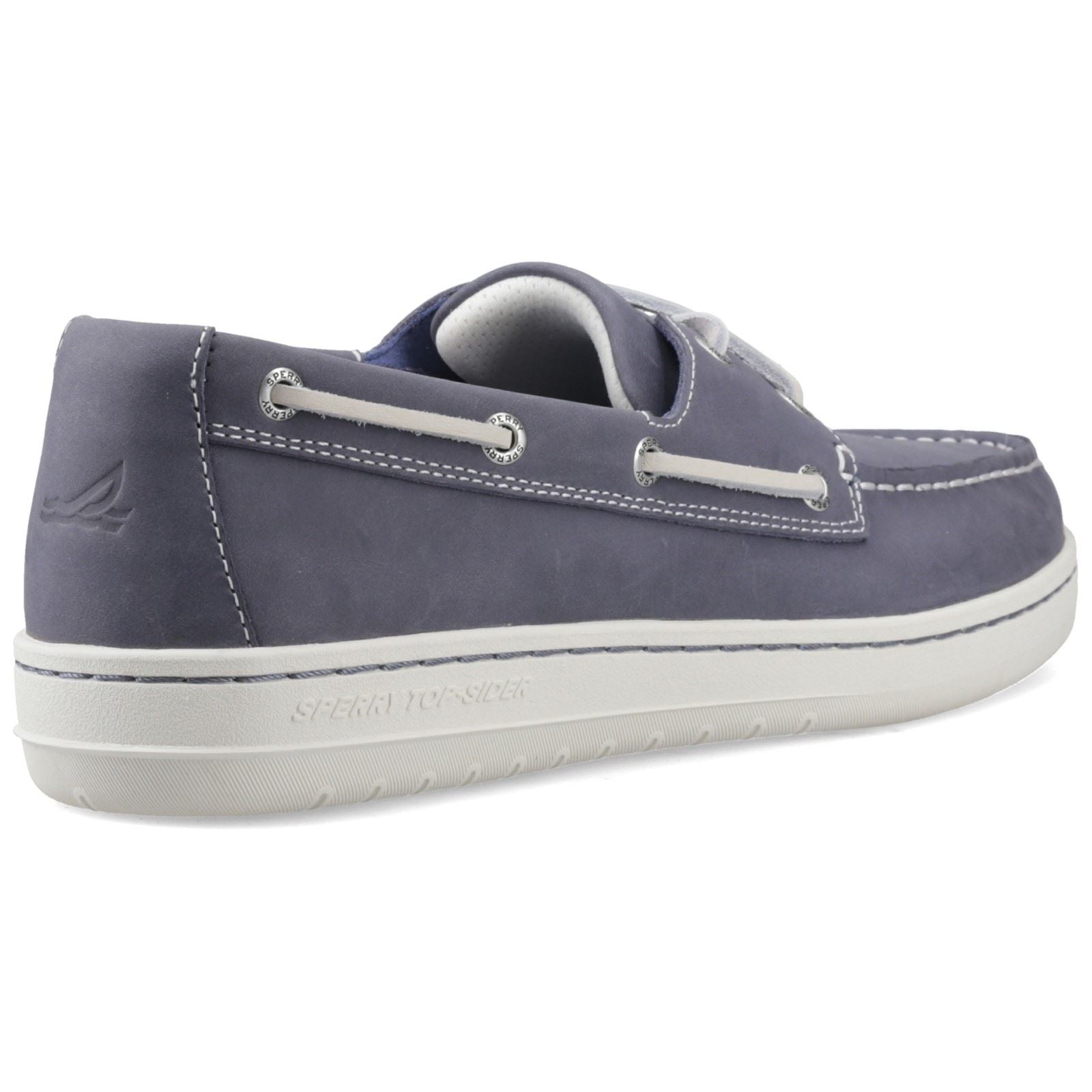 Sperry Strake 2-Eye Boat Leder Herren Marine Bootschuhe