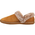 Skechers Cozy Campfire Fresh Toast Textile Damen Hausschuhe In Kastanienbraun