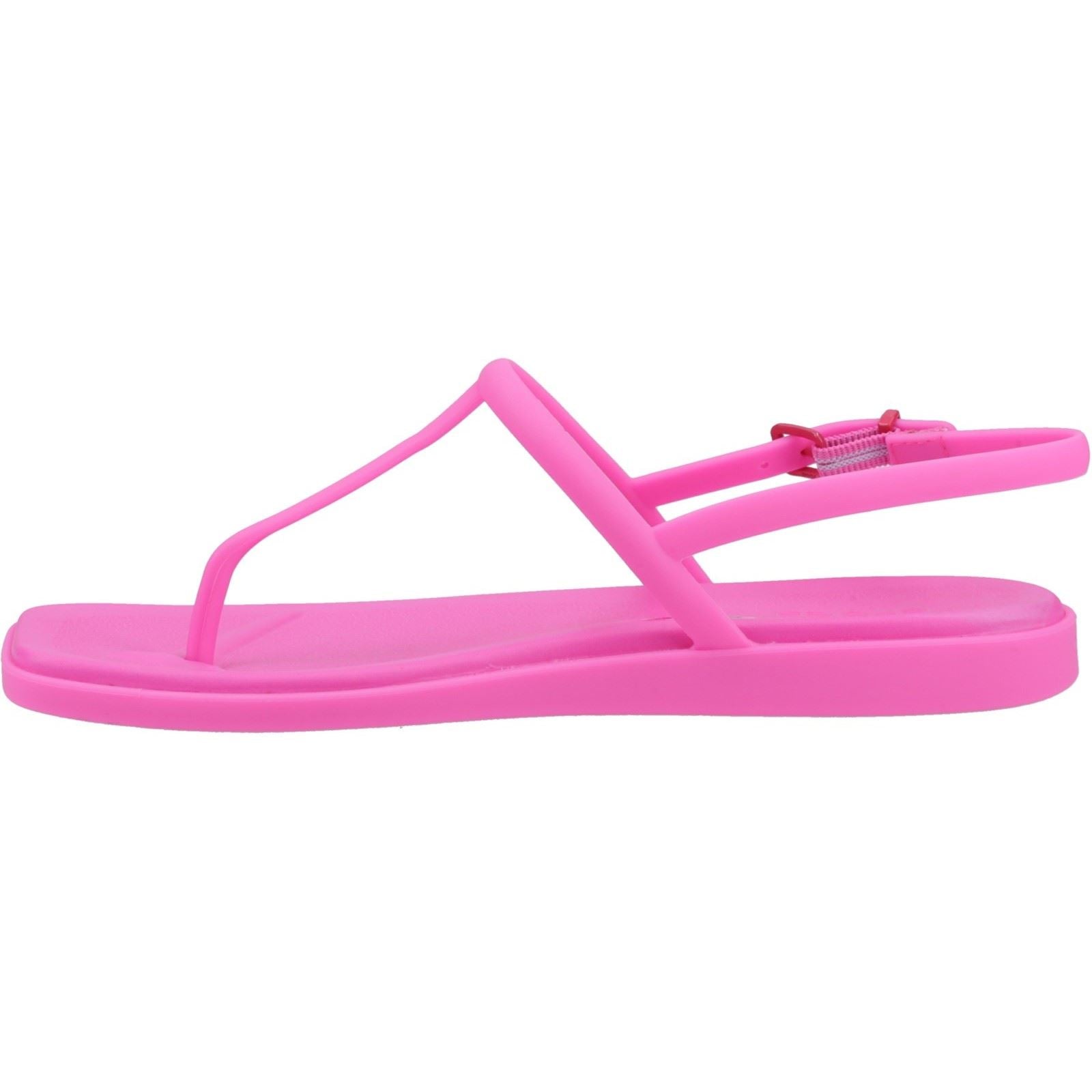 Crocs Miami Thong Flip Synthetik Damensandaletten In Rosa Crush