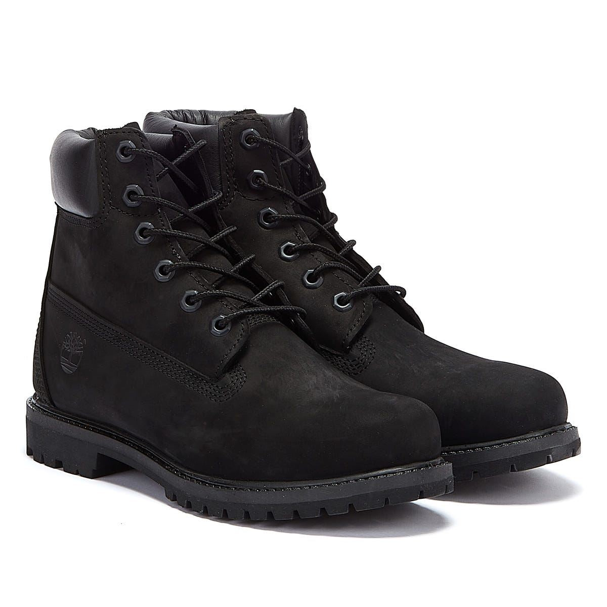Timberland Womens Schwarz Premium 6 Zoll Stiefel TOWER London