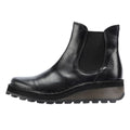 Fly London Huud Leder Damen Schwarze Farbe Stiefel