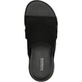 Skechers GO WALK Flex Elation Polyester Damen Schwarz Sandalen