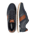 Ben Sherman Owen Retro Herrenblaue Turnschuhe