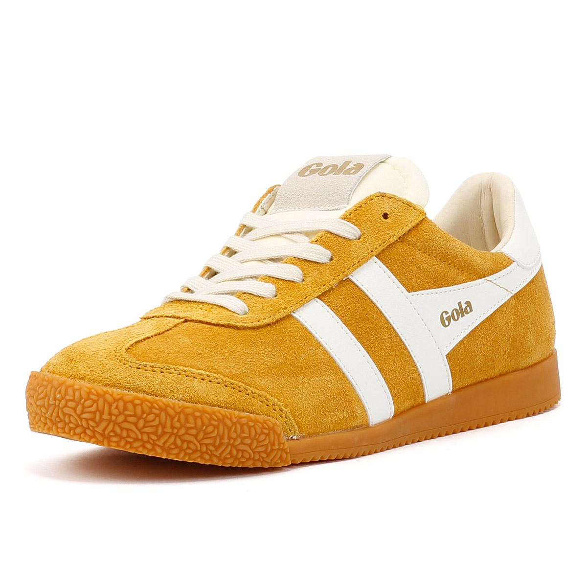 Gola Elan Wildleder Damen Gelbe Turnschuhe